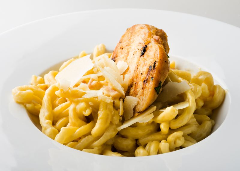 Creamy pasta primavera fan favourite deal